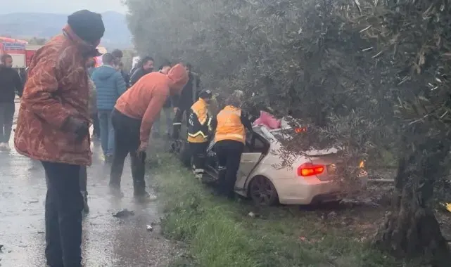 Otomobile çarpışan tanker böyle patladı