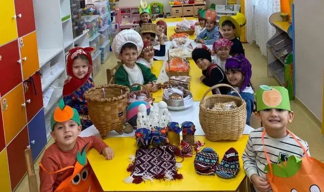 Sultangazili çocuklar Yerli Malı Haftası'nı kutladı