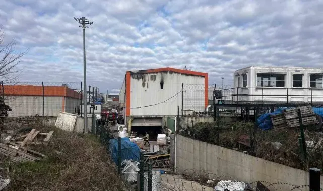 Silivri'deki fabrika yangını korkuttu