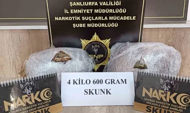 Şanlıurfa'da uyuşturucu operasyonu: 5 tutuklama