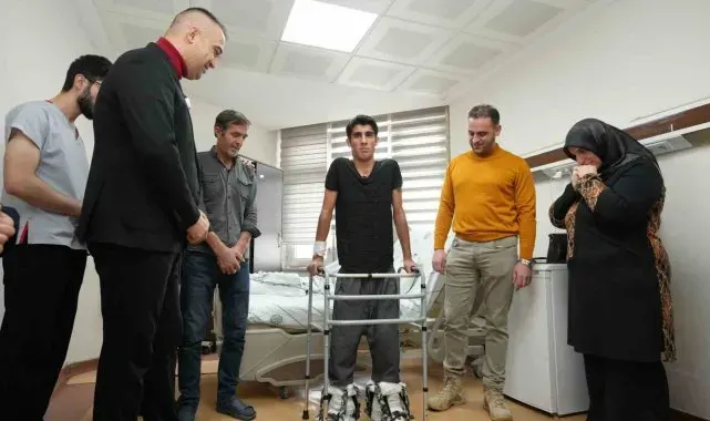 17 yıl sonra ilk adımını attı