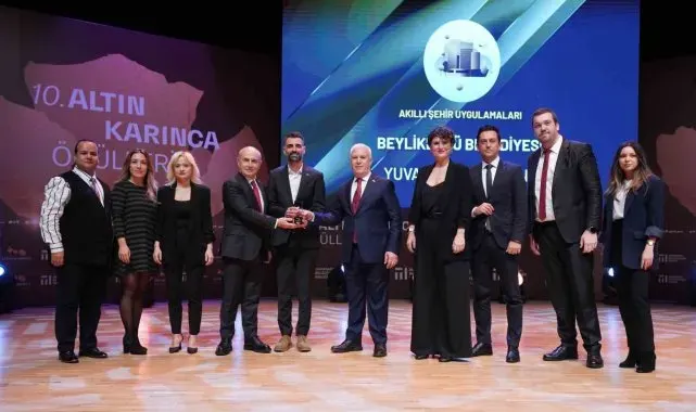 Beylikdüzü'nde "Yuvam Olur Musun?" Projesine Altın Karınca ödülü