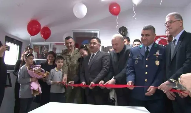 Şehit Tunahan Yavuz Kütüphanesi törenle açıldı