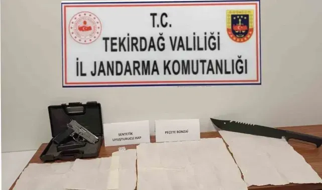 Tekirdağ'da uyuşturucu operasyonları sürüyor
