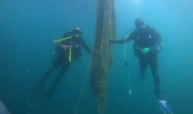 Çanakkale'de 2024'te 16 bin metrekare hayalet ağ çıkarıldı