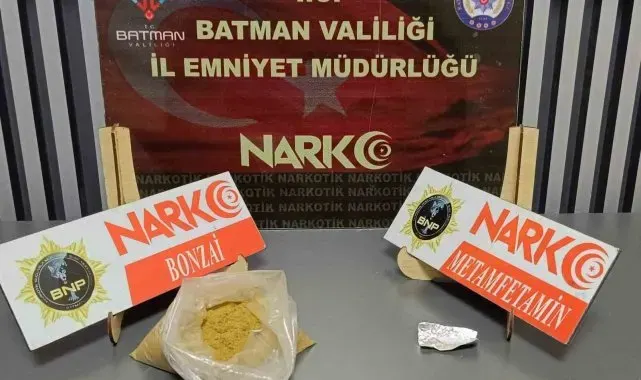 Batman'da üzerinde uyuşturucu madde bulunan şahıs tutuklandı
