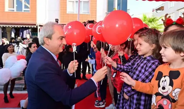 Kepez'den çalışan annelere kreş desteği