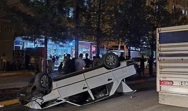 Diyarbakır'da trafik kazası: 1 yaralı