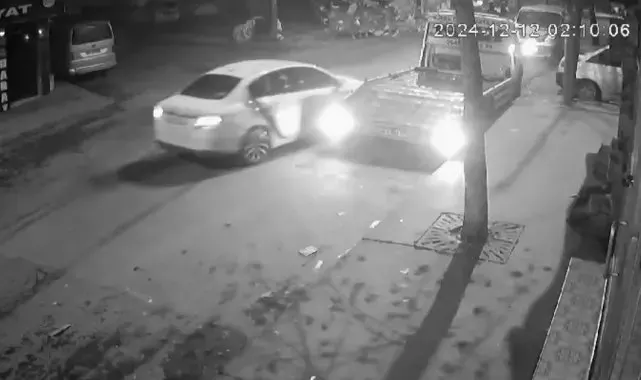 Arnavutköy'de çatışma anları kamerada