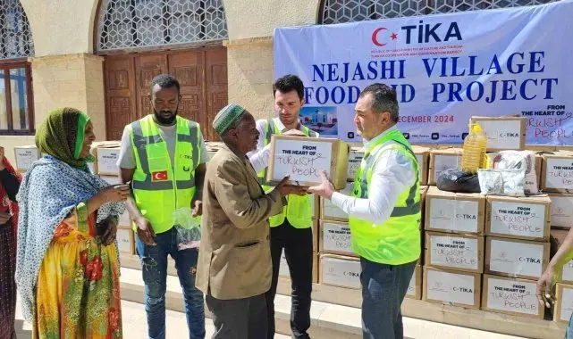 TİKA'dan Etiyopya'ya gıda paketi desteği
