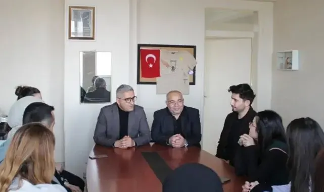 İlçe Milli Eğitim Müdürü Şen'den okul ziyareti