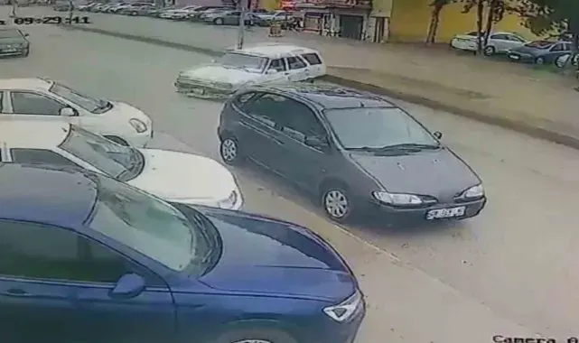 Ehliyetsiz sürücünün kaçış macerası kaza ile son buldu