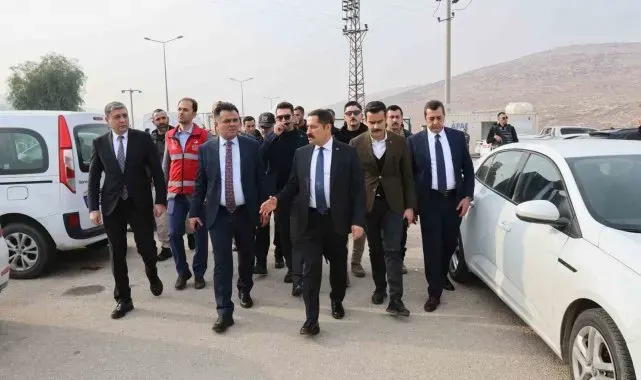 Hatay Valisi Masatlı, Cilvegözü Sınır Kapısı'nda inceleme yaptı