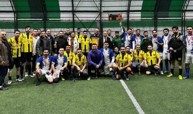 Samsun'da 112 Acil Sağlık Hizmetleri Futbol Turnuvası tamamlandı