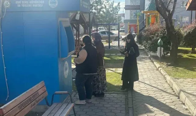 Saatlerdir devam eden su kesintisi vatandaşı mağdur etti