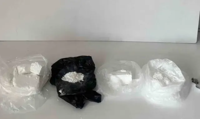Samsun'da 600 gram kokain ve 100 gram metamfetamin ele geçirildi
