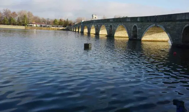 Edirne'deki yağışlar Meriç ve Tunca nehirlerinin debisini artırdı