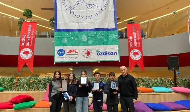 SANKO Okulları'nın NASA buluş şenliği başarısı