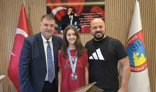 Taksici babanın kızından büyük gurur
