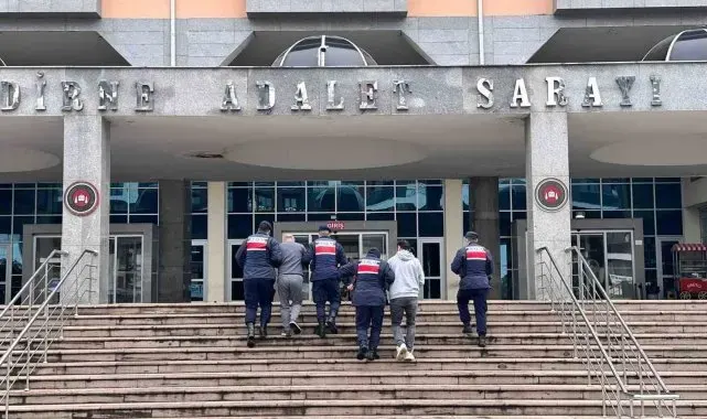 Edirne'de uyuşturucu suçundan aranan 2 kişi tutuklandı
