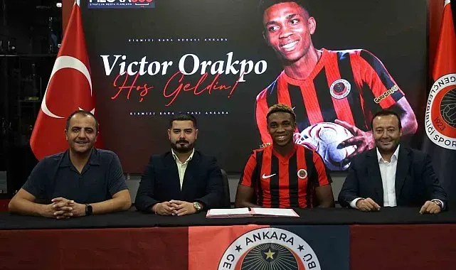 Gençlerbirliği Victor Orakpo'yu duyurdu