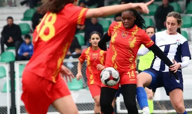 Kayseri Kadın Futbol Takımı 16 puan topladı