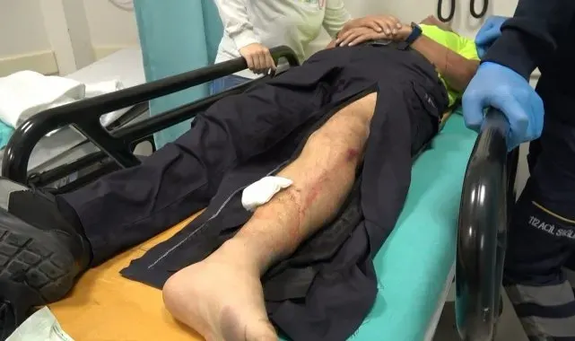 Antalya'da 'dur' ihtarına uymayan 16 yaşındaki çocuk motosikletle polise çarptı