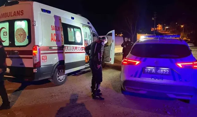 Sinop'ta bıçaklı saldırı: 1 yaralı