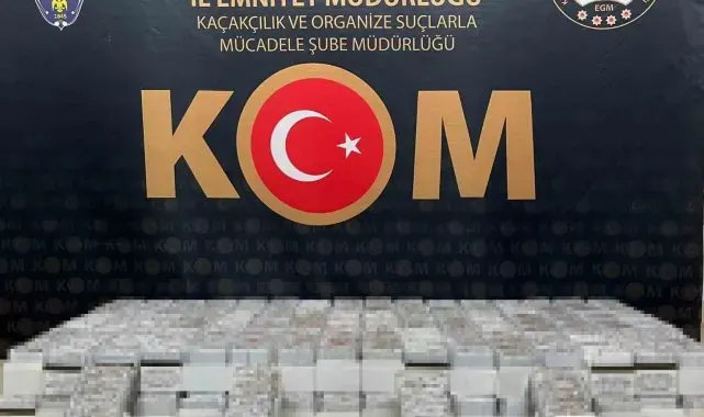 Kastamonu'da 29 bin 900 adet doldurulmuş makaron ele geçirildi