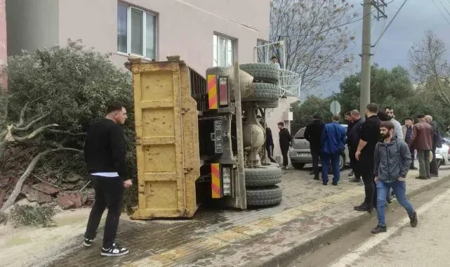 Orhangazi Belediyesine ait kamyon dehşet saçtı
