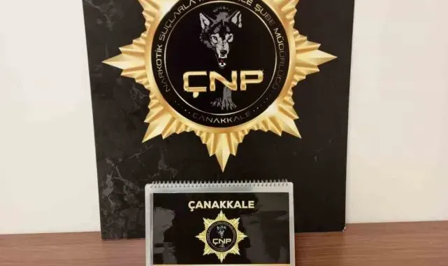 Çanakkale'de piyasa değeri 2 milyon TL olan kokain ele geçirildi