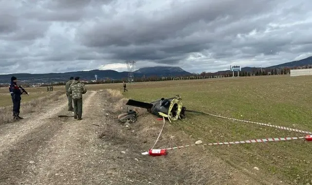 Isparta'da askeri helikopter düştü: 6 şehit