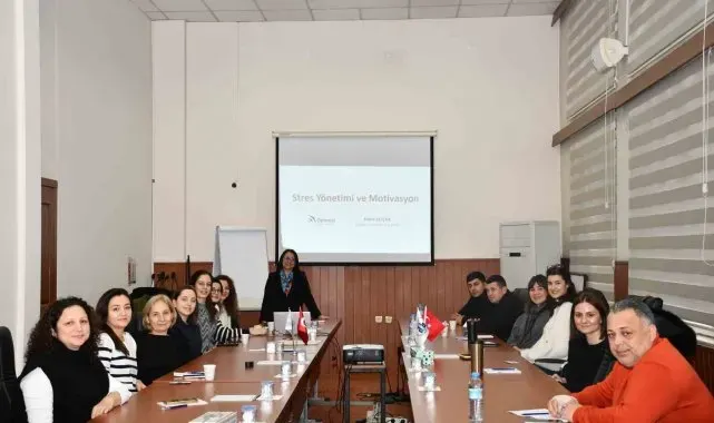Aydın Ticaret Borsası'nda 'Stres Yönetimi ve Motivasyon' eğitimi düzenlendi