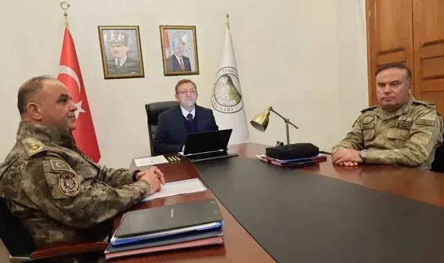 Kars'ta asayiş ve güvenlik toplantısı yapıldı