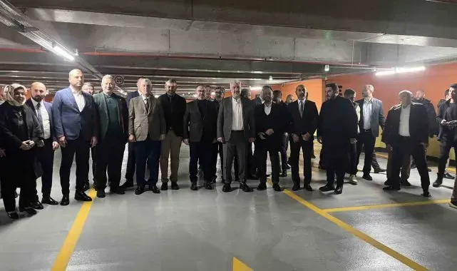 'Üstü park, altı otopark' sloganı ile yola çıkan Güngören Belediyesi, katlı otopark ve çocuk parkı projesini tamamladı
