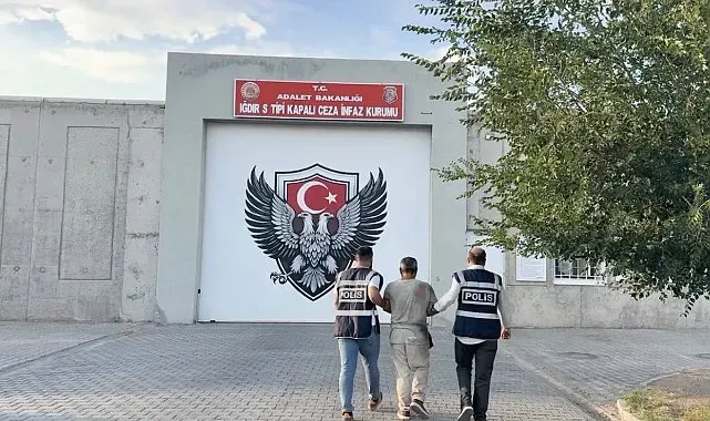 Iğdır'da 10 yıl 4 ay 17 gün hapis cezasıyla aranan şahıs yakalandı