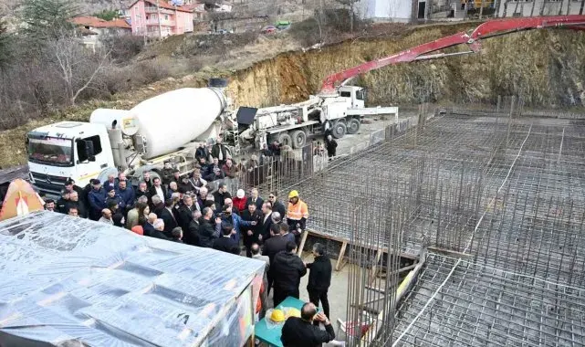 Aksu'da 10 yataklı devlet hastanesinin temeli atıldı