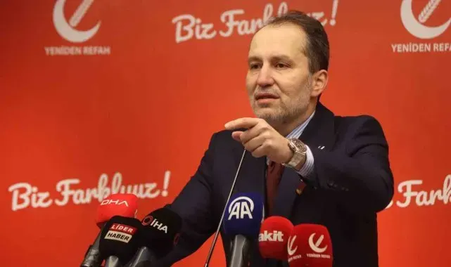 Yeniden Refah lideri Erbakan: "Türkiye, Suriye'de inisiyatif almalı"