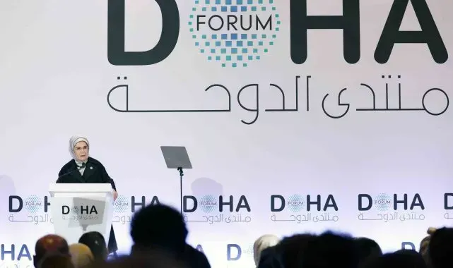 Emine Erdoğan, Doha Forum 2024 programında konuştu: