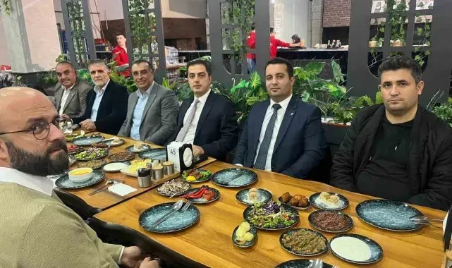 Altıntaş Kaymakamı Çelik'e veda yemeği