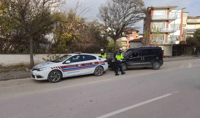 6 motosiklet trafikten men edildi