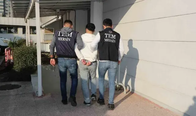 Mersin'de 60 yıldan fazla hapis cezası alan firari yakalandı