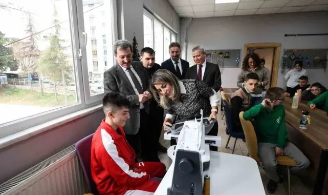 Samsun'da özel öğrencilere mesleki beceri kazandırılıyor