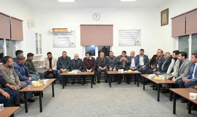 Yılmaz'dan 8 mahallenin sakinleri ile bir araya geldi