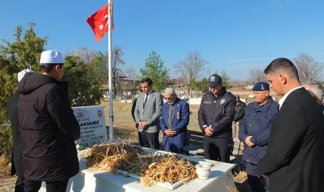 Şehit Serttaş, şahadetinin yıl dönümünde dualarla yad edildi