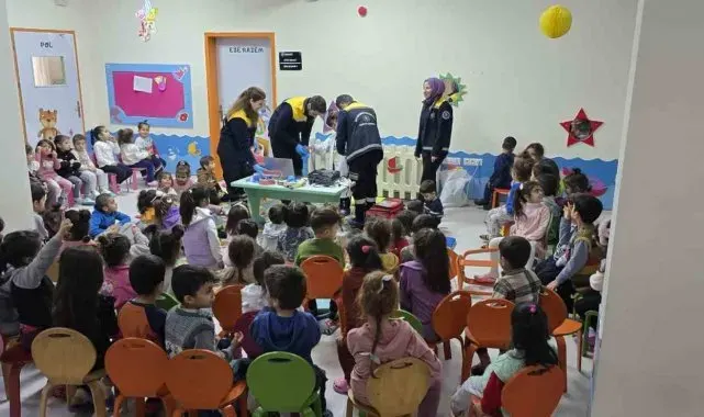 Çocuklara yönelik ağız ve diş sağlığı eğitimi verildi