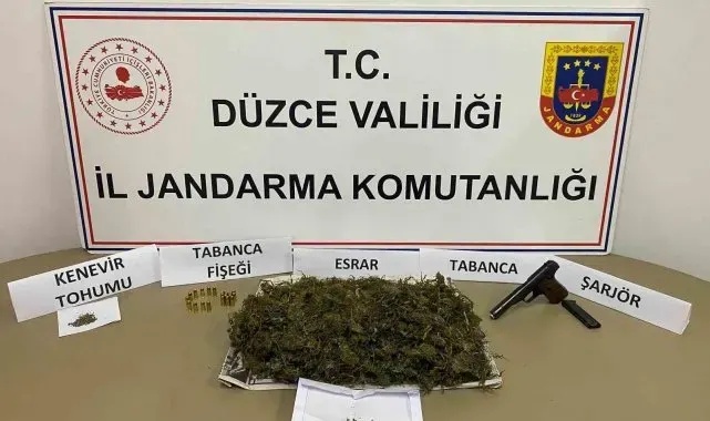 Jandarma'dan uyuşturucu operasyonu