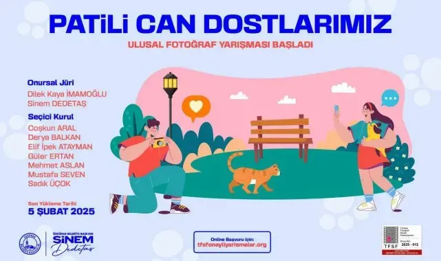 Üsküdar Belediyesi "Patili Can Dostlarımız" ulusal fotoğraf yarışması başladı