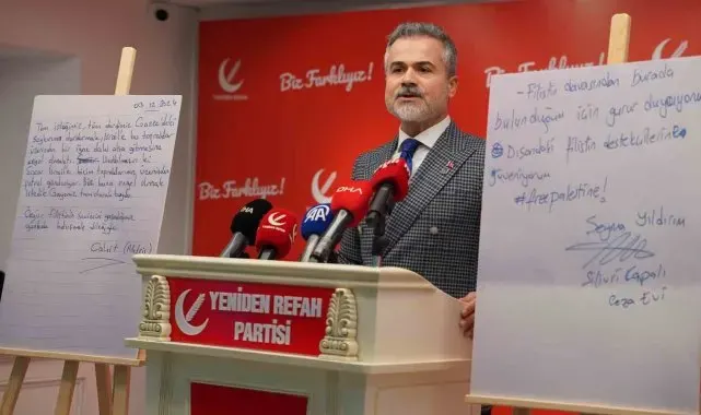 Yeniden Refah Partisi Genel Başkan Yardımcısı Kılıç: "Türkiye'de geçerli asgari ücret 35 bin lira olmalıdır"