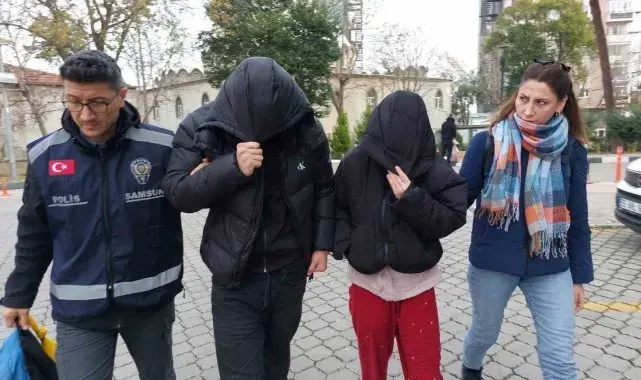 Mağazadan giyim eşyası çaldılar